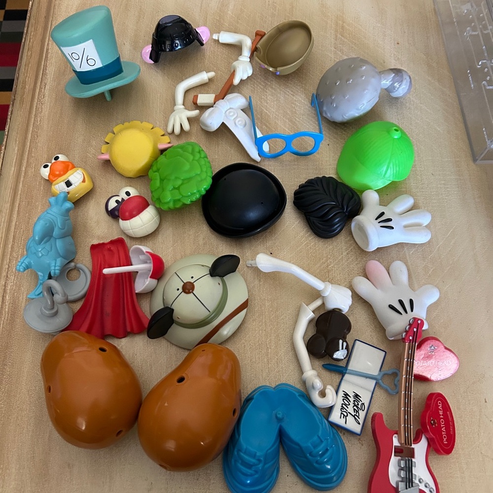 Disney Mr Potato Head pieces